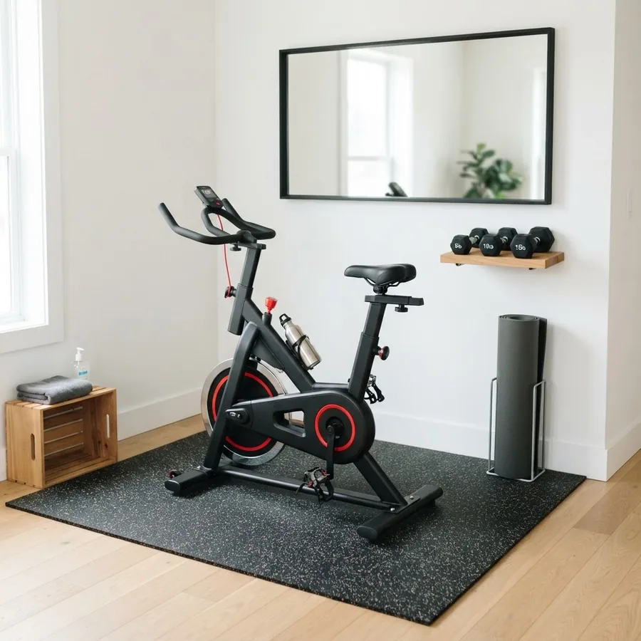 Bicicleta Spinning Redfin em um(a) espaço fitness