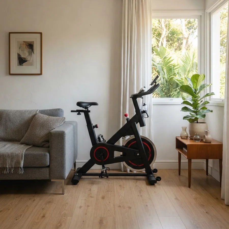 Bicicleta Spinning Redfin em um(a) sala